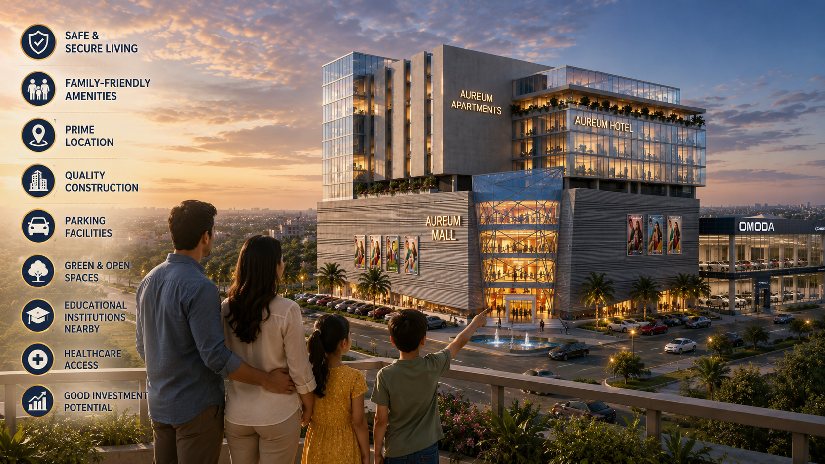contact aureum mall & Residences