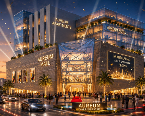 Aureum Mall & Residences Grand Launch: A New Landmark Begins in Bahria Town Lahore