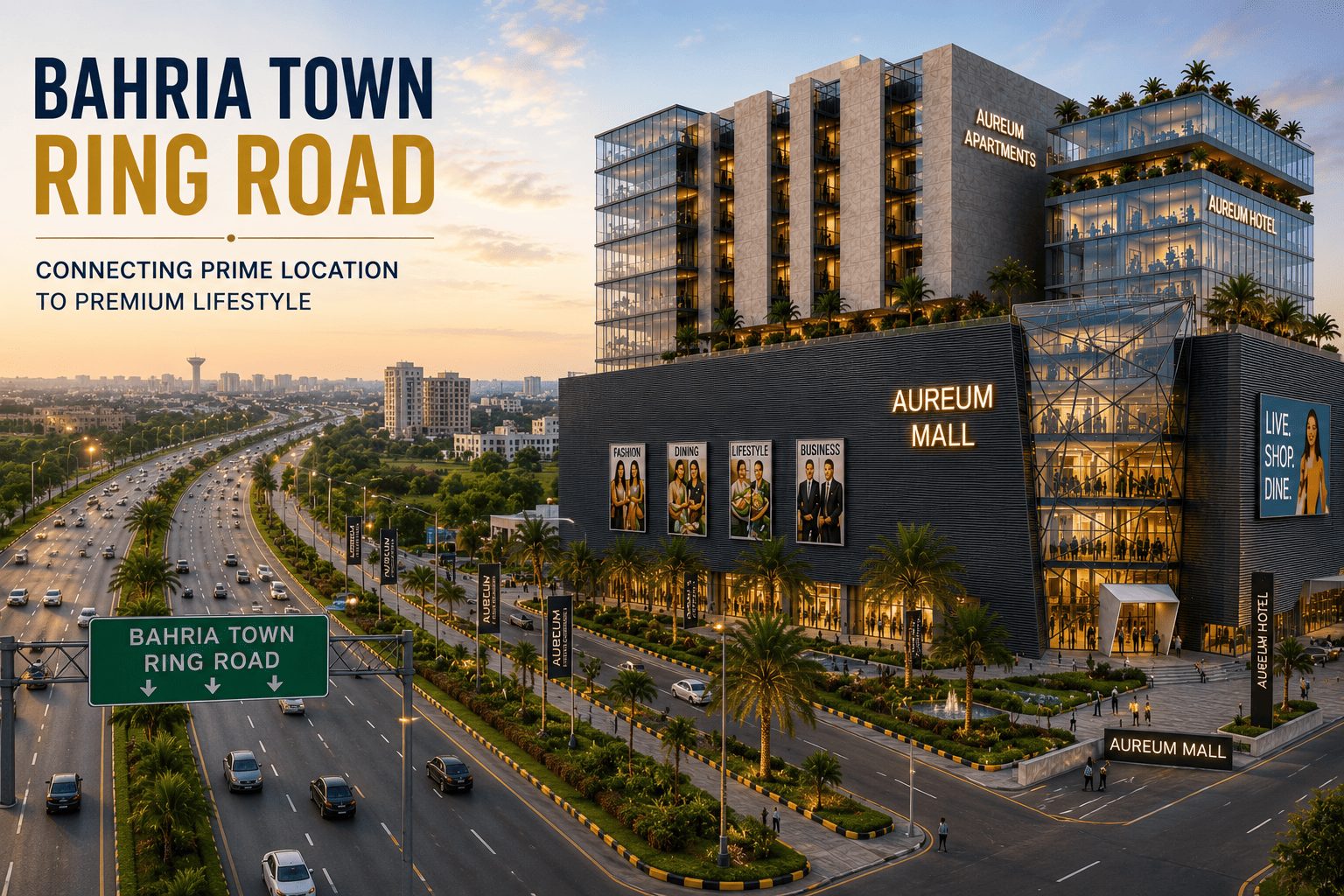 Bahria town ring road